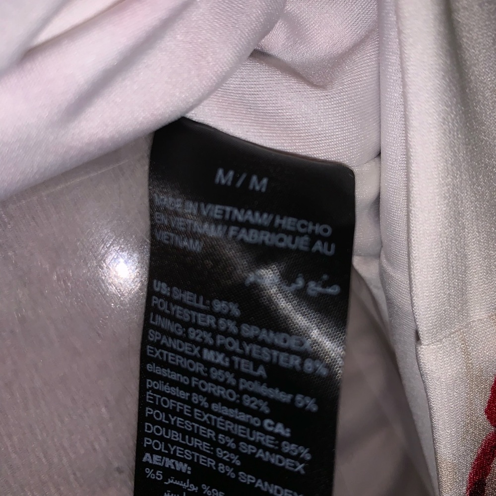 White House Black Market Floral Sleeveless Top - Black, Pink, White - Picture 2 of 6